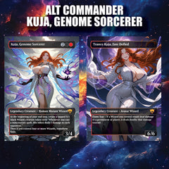 Judith, Carnage Connoisseur, Sexy Redhead Proxy Commander Deck