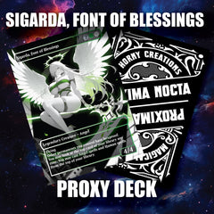 Heavenly Hustle – Custom Sexy Noir Sigarda Proxy Deck – Templar Knight Fan Club