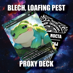 Blech Loafing Pest Commander Proxy Deck, Adorable Creatures