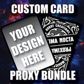 Custom TCG Proxy Card – Create Your Own! (Foil & Non-Foil Options)