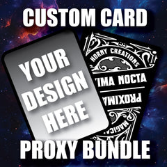 Custom TCG Proxy Card – Create Your Own! (Foil & Non-Foil Options)