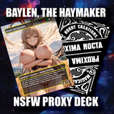 NSFW Baylen the Haymaker, Hare Apparent | RABBIT SWARM | + 21 Sizzling Rabbit Tokens