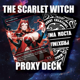 The Scarlet Witch Proxy Deck | Mono-Red Chaos & Destruction