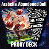 Arabella, Abandoned Doll — “Pep Rally of Pain” Sexy Proxy Deck