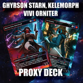 Ghyrson Starn, Kelemorph – Neon Heat Cyberpunk Proxy Deck