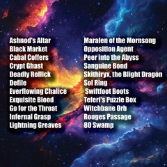 Maralen of the Mornsong | Steal, Crush, Repeat - Sexy Goth Proxy Deck