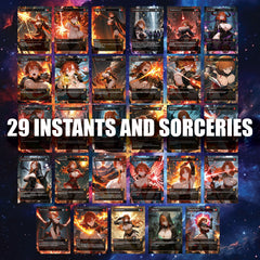 Judith, Carnage Connoisseur, Sexy Redhead Proxy Commander Deck