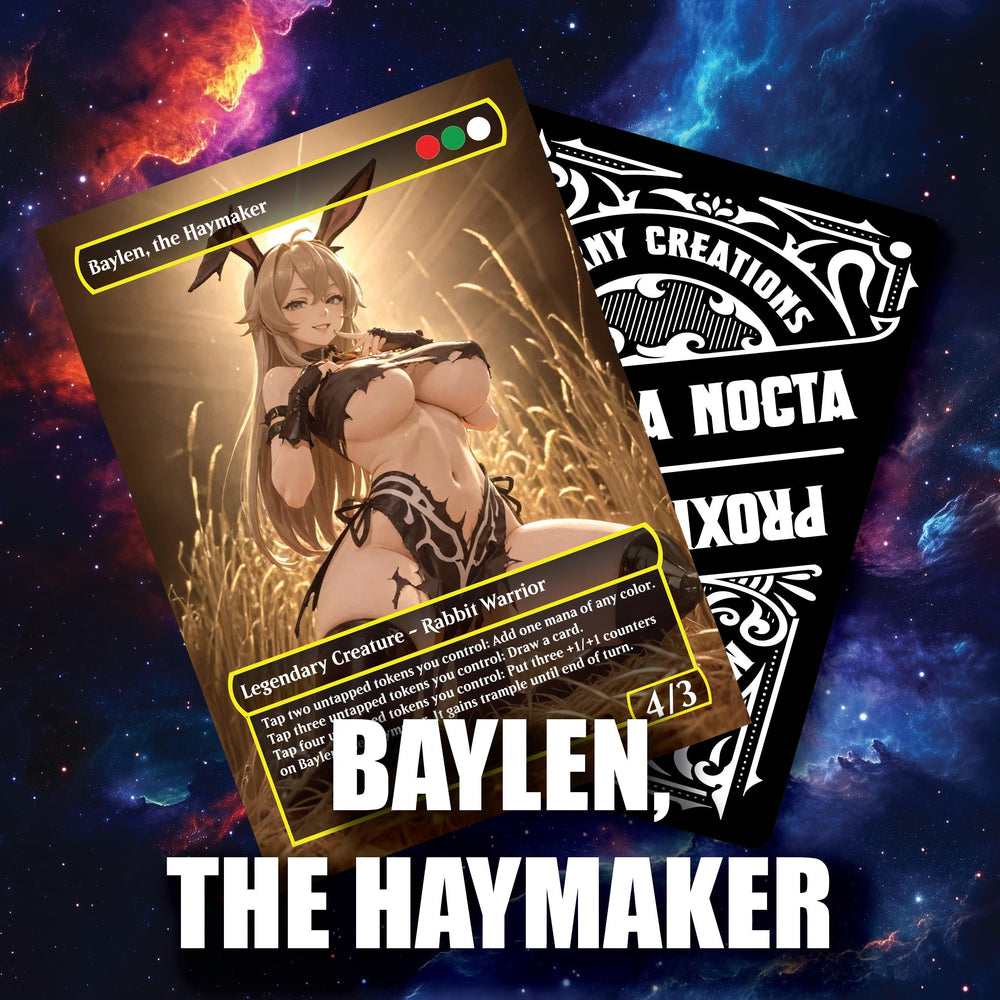 Baylen the Haymaker, Hare Apparent | RABBIT SWARM | + 21 Sizzling Rabbit Tokens!