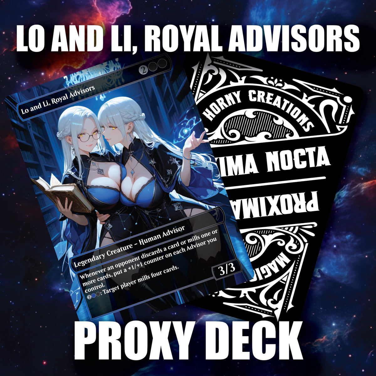 Lo & Li, Royal Advisors -Sexy Proxy Commander Deck | Mill, Thrill, Kill