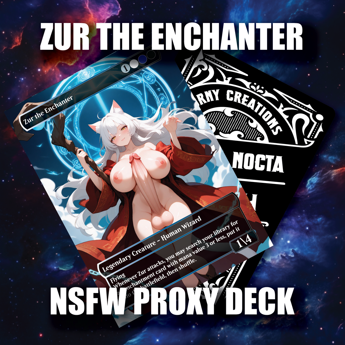 NSFW Zur the Enchanter | Futa Cat girl Enchanting girth!