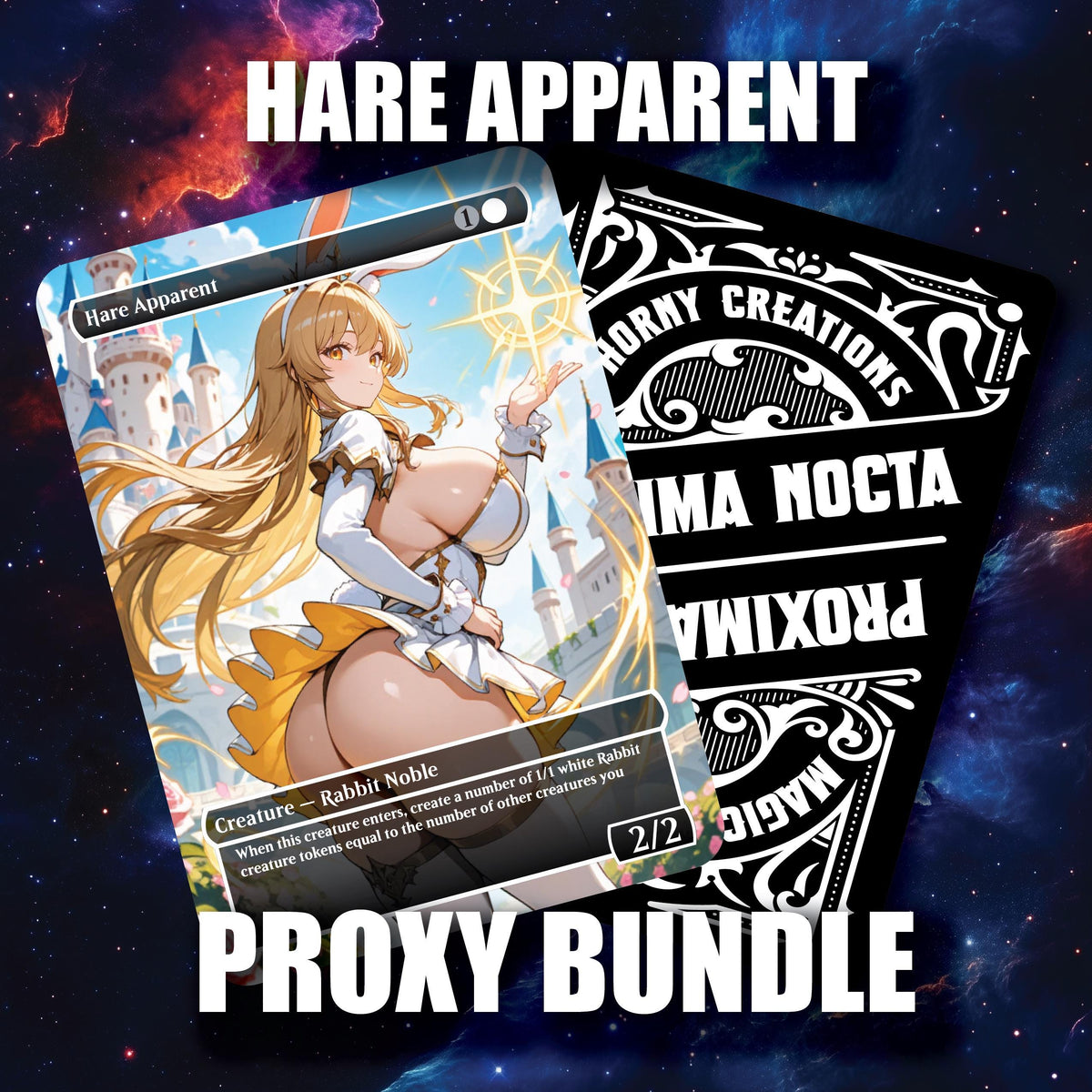 Spicy Hare Apparent  Proxy Cards: Bunny Swarm for DAYS!