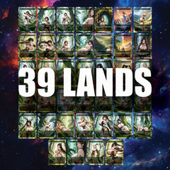 Tifa Lockhart – Custom SFW Sexy Proxy Commander Deck | Mono-Green Landfall BABE