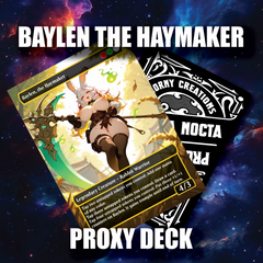 NSFW Baylen's Burrow – Custom Rabbit Tribal Proxy Deck | +20 Bunny Tokens